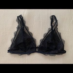 NWOT Victoria’s Secret Unlined Lace Triangle Bra